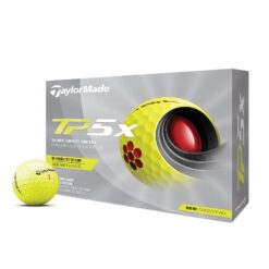 Taylormade TP5x Yellow Golf Balls 1 Dozen - 2021