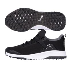 Puma Fusion EVO Golf Shoes - Black/Grey - 2021