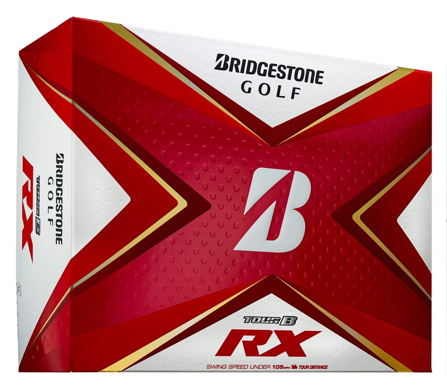 Bridgestone Tour B RX White Golf Ball 1 Dozen 2021