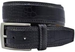 Greg Norman Crocodile Print Belt