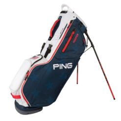 Ping Hoofer Stand Bag 5-Way USA Edition Navy/White/Red